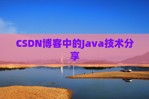 CSDN博客中的Java技术分享